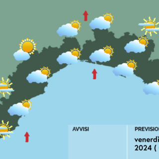 Meteo, in arrivo annuvolamenti sparsi