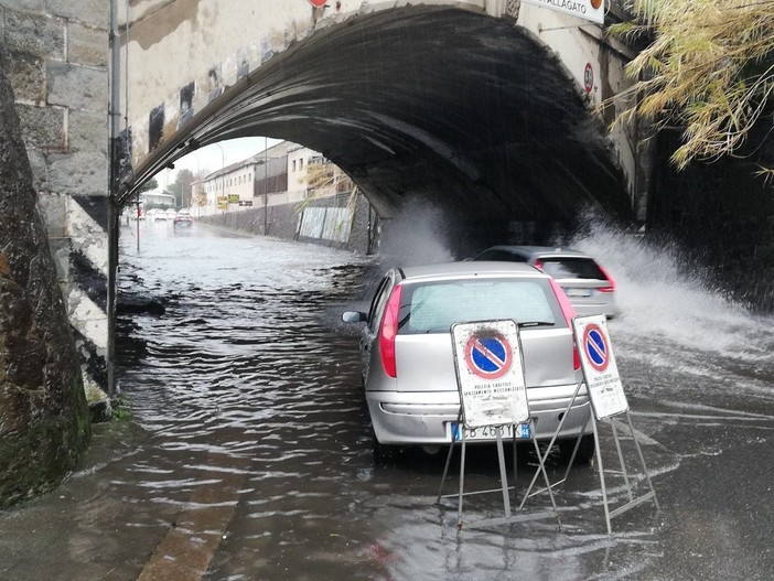 Multedo, risolto il problema degli allagamenti al sottopasso