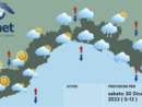 Meteo, Liguria sotto la pioggia in questi ultimi giorni del 2023