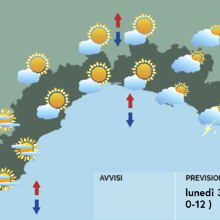 Meteo, instabilità e nuvolosità variabile su tutta Liguria