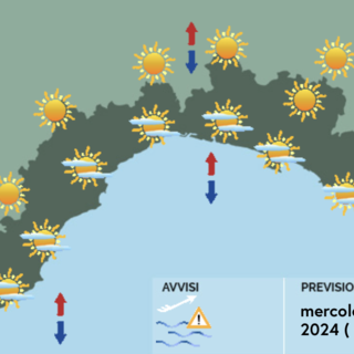 Meteo, al mattino cielo sereno sulla Liguria ma nel pomeriggio aumento della nuvolosità