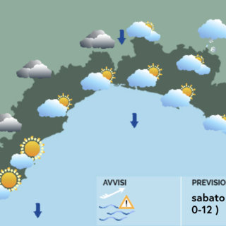 Meteo, ancora nuvole sulla Liguria e graduale calo delle temperature