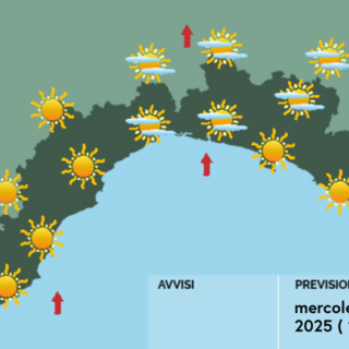 Meteo, cieli sereni o velati per tutta la giornata