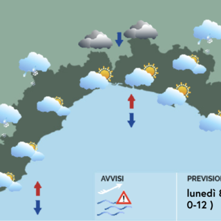 Meteo, arriva il freddo in Liguria. Nubi alternate a schiarite