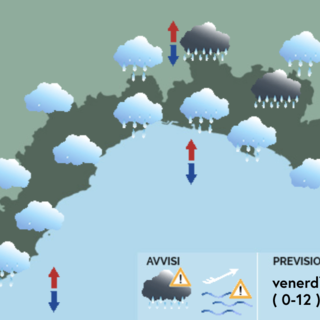 Meteo, arriva un’intensa perturbazione in Liguria