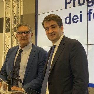 Il ministro Fitto a Genova dopo l'incontro in Regione: &quot;Ottime opportunità di ottenere nuovi fondi&quot;