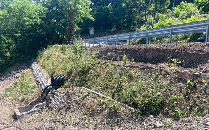 Sant'Eusebio e Bavari, terminati i lavori di riassetto idrogeologico e consolidamento stradale