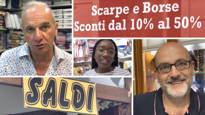 Saldi, partenza altalenante per i commercianti: “Dovrebbero iniziare dopo ferragosto” (Video)