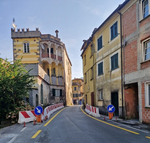 Mezzanego dice addio al voltino, ripristinata la viabilità sulla SS 586. Ecco le prime immagini