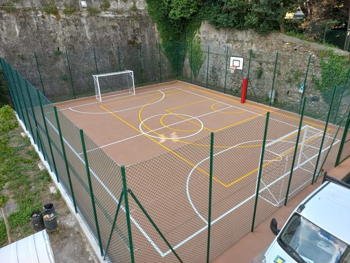 Bolzaneto, nuova area giochi in piazza Rissotto e restyling del campo sportivo di Villa Carrega