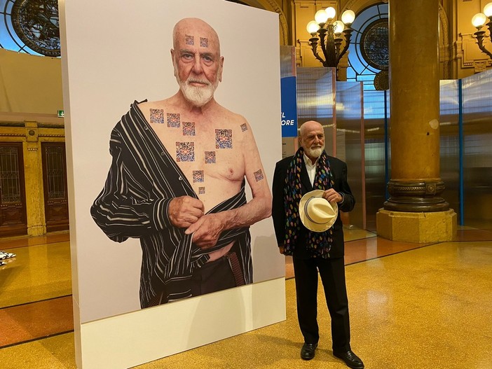 Michelangelo Pistoletto smuove e commuove al Festival della Scienza: “Non c’è differenza con l’arte”