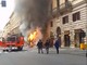 Autobus esplode a Roma in via del Tritone