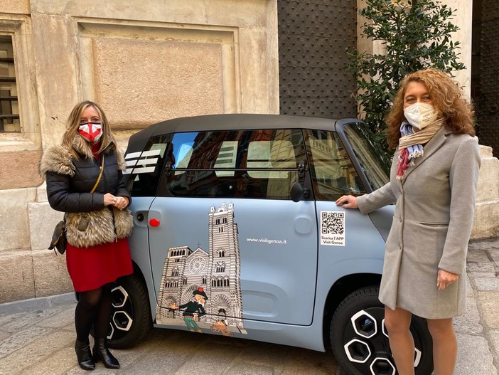 Due nuovi mezzi elettrici al servizio del turismo: accordo di co-marketing sottoscritto tra Comune di Genova e Citroën Italia S.p.A.