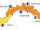 Maltempo, allerta arancione prolungata ed estesa sulla Liguria