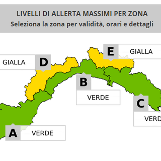 Meteo, nubi su tutta la Regione e temperature in rialzo. Alle 18 scatta l'allerta gialla per neve nell'entroterra di Genova e Savona