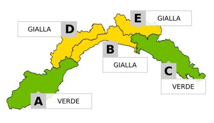 Freddo in arrivo: scatta l'allerta gialla per neve nell'entroterra