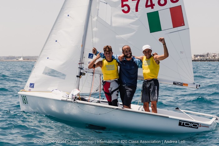 Alessio Cindolo e Marco Dogliotti campioni del mondo della Classe 420