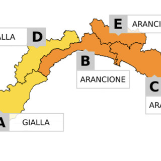 Maltempo in Liguria, da mezzanotte allerta arancione su centro e levante