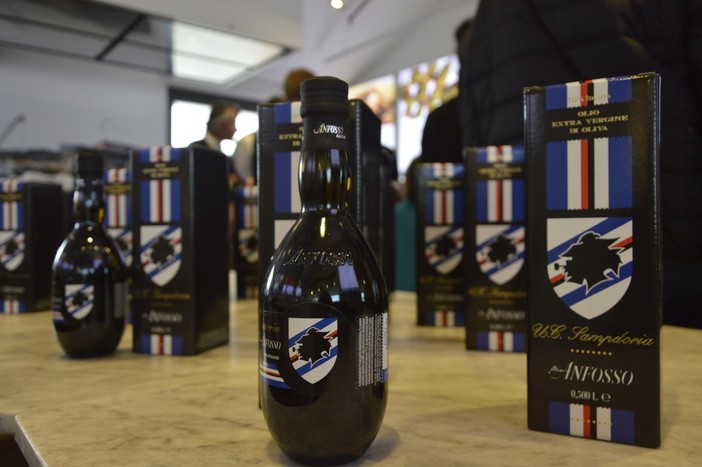 L'olio Anfosso conquista Eataly con la speciale partnership blucerchiata