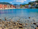 Sestri Levante, la Baia del Silenzio diventa una vasca naturale per il nuoto invernale