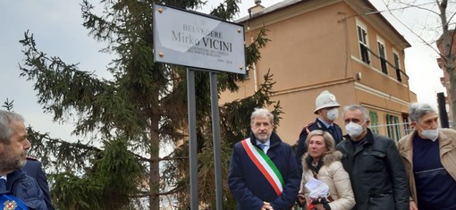 Cornigliano, il belvedere sul Polcevera intitolato a Mirko Vicini, vittima del crollo di Ponte Morandi