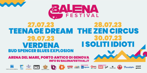 Balena Festival 2023 sta attraccando al porto di Genova