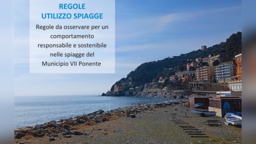 Il senso civico non va in vacanza: la guida alle buone prassi da portare avanti in spiaggia del Municipio Ponente