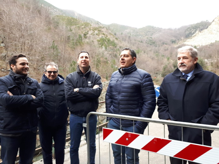 Riaperta la strada per San Carlo di Cese, Bucci: &quot;Intervento urgente concluso prima del previsto&quot;