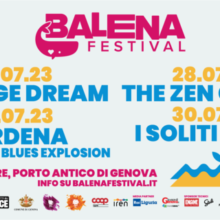 Balena Festival 2023 sta attraccando al porto di Genova