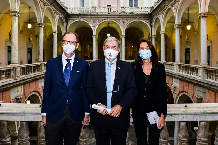 Presentata la nuova Giunta a Palazzo Tursi: entrano gli assessori Rosso e Nicolò (FOTO e VIDEO)