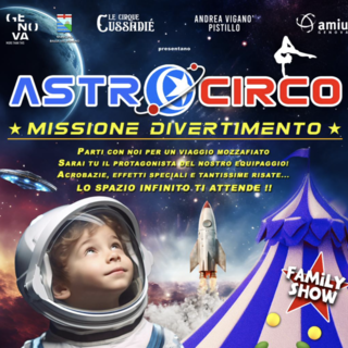 San Fruttuoso, in piazza Martinez uno spettacolo ‘stellare’: arriva ‘Astrocirco, missione divertimento’