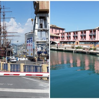 Sorpresa al Porto Antico, il Galeone Neptune lascia ponte Calvi