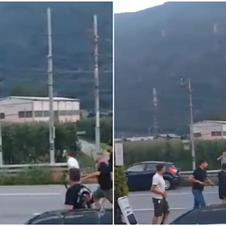 Botte fra tifosi di Samp e Como in Valtellina, le immagini della rissa (Video)