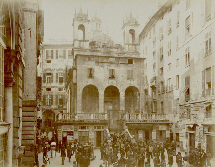 Meraviglie e leggende di Genova - La chiesa ‘sopra le botteghe’