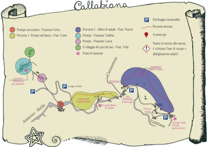 Callabiana (BI): Il paese dei Presepi si prepara ad accogliere i visitatori