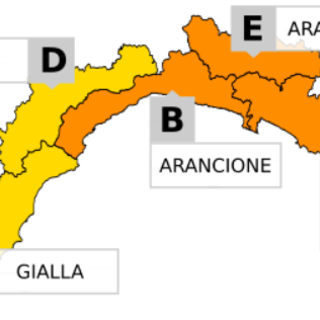 Meteo: allerta arancione da questa sera a domenica