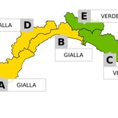 Maltempo, diramata l’allerta gialla per temporali sul centro e il ponente ligure