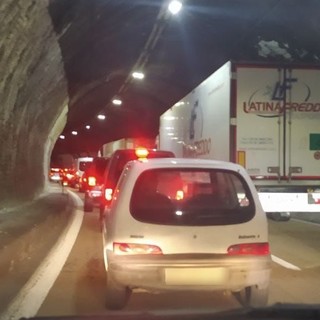 Autostrade, crolla un cavo all'interno di una galleria tra Chiavari e Rapallo