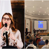 8 Marzo, Lucia Annibali incontra il pubblico alla Berio: “Basta con quei talk show che colpevolizzano le donne” (Video)