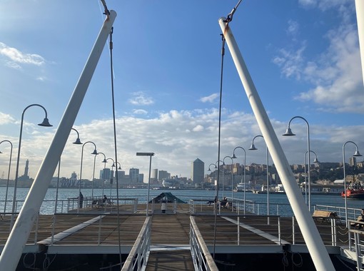 Porto Antico, nuovamente aperta al pubblico l’Isola delle chiatte