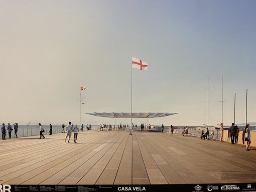 Una nuova terrazza sul mare ospiterà il centro federale Fiv: presentato il progetto Casa Vela (Foto e video)