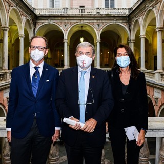 Presentata la nuova Giunta a Palazzo Tursi: entrano gli assessori Rosso e Nicolò (FOTO e VIDEO)