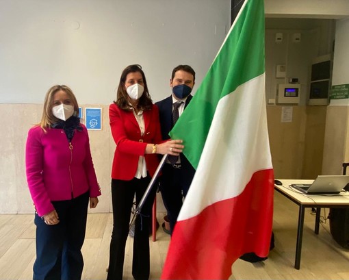 Sampierdarena, un tricolore per la scuola 'L. Cicala'