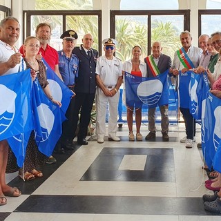 Moneglia, questa mattina la consegna della Bandiera Blu agli stabilimenti balneari