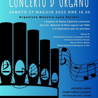 Sabato un concerto d'organo alla chiesa della SS. Annunziata di Portoria