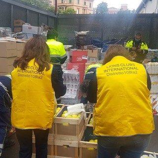 Continua la campagna di sostegno a famiglie e bambini in difficoltà dei Lions di Genova, La Spezia e Alessandria