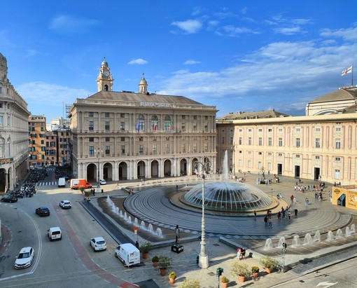 La sede di Regione Liguria in piazza De Ferrari