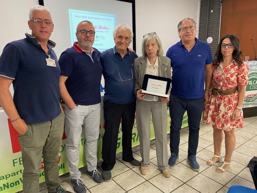 Dalla Filca Cisl Liguria donazione dedicata a Martina Rossi