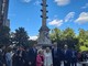 New York: l’omaggio del Comune di Genova alla statua di Colombo al Columbus Circle