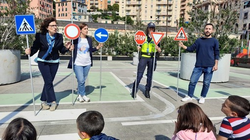 Sicurezza e scuole, al via il progetto “Fai strada!”: corsi di educazione stradale a 200 bimbi delle primarie genovesi